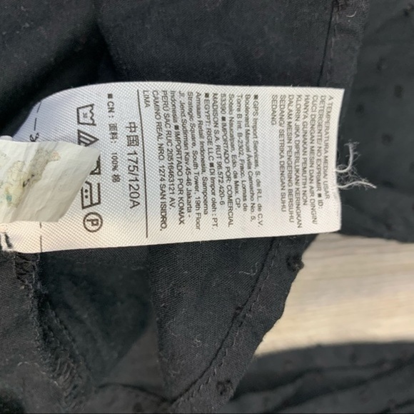 Old Navy Black Swiss Dot Ruffle Sleeve Blouse Size XXL Tall - Picture 8 of 11